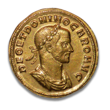 47-Carus-282-283 Aureus coin