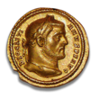 50-Diocletian 284-305 gold cion